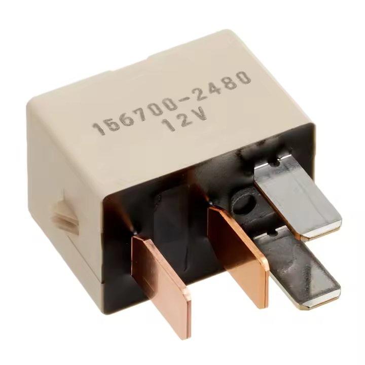 Relé automotriz 156700 -2480 12VDC 30A 4 pines - 1