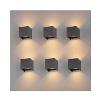 Aplique de Pared Exterior Con G9 LED Bombillas Reemplazables, Blanco Cálido 3000K Lampara de pared Interior/Exterior IP54 Ángulo ajustable Lámpara Pared (Antracita) - details 16