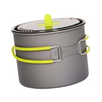 Utensilios de vajilla para cocinar, utensilios de cocina multiusos para acampar, olla para pescar, cocina, supervivencia, senderismo, fogata - details 3