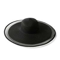 Salida grande a la playa de paja, nuevo sombrero de visera de malla de verano para sandalia de protección solar para mujer - details 2