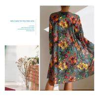 Traje de baño floral con estampado Conjunto de bikini para mujer Sujetador inalámbrico con almohadilla Top deportivo Blusa de manga larga Talla grande - details 10