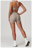 Sujetador de Yoga para Mujer de Nylon Sexy Cruz Transpirable para Gimnasio Top de Primavera/Verano - details 5