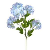 Flores artificiales de 69cm, 4 tenedores, Hortensia falsa, Flexible, multicolor, flores decorativas para el hogar - details 7