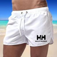 Pantalones cortos de playa para hombre, ropa deportiva de verano con bolsillos, material transpirable y de secado rápido, pantalones cortos de baño para surf. - details 8