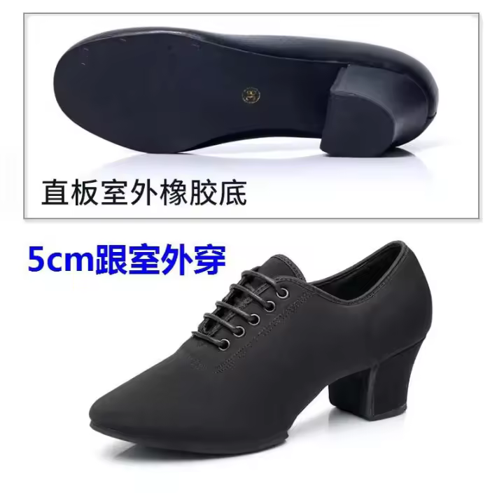 Zapatillas de ballet para mujer y niña, lona elástica para adultos y adolescentes - 1