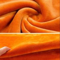 Ropa de terciopelo de una capa para mujer, top básico de manga larga con cuello redondo, color sólido, invierno - details 10