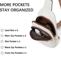 Mochila Mini Antirrobo Impermeable de Cuero PU Ideal para Viajes y Deportes - details 1