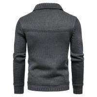 Chaqueta de Punto para Hombres Cálida, Gruesa, Manga Larga Cardigan de Lano para Invierno - details 6