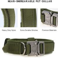 Collar táctico duradero para perros Conjunto de correa ajustable para mascotas, accesorios de entrenamiento para perros medianos y grandes, pastor alemán - details 5