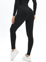 Pantalones de Yoga sin Costuras para Mujeres Leggings Deportivos de Cintura Alta - details 7