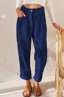 Pantalones elásticos coreanos cómodos originales de mujer Pana Lisa de pierna recta sueltos de Otoño Invierno - details 21
