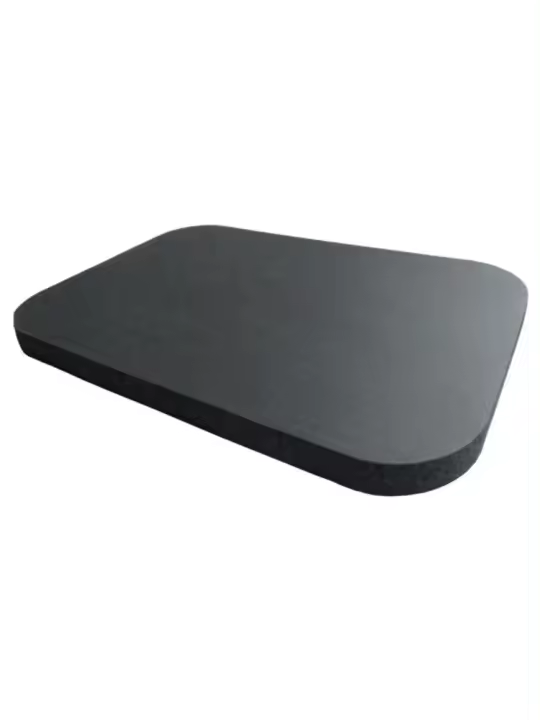 Yoga Rodilla Cojín negro Cojín Rodillas Protección Esponja Cojín de rodilla Para Ejercicio Jardinería Patio Trabajo Yoga Rodillera para fitness - 1