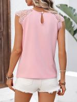 Camisas de Encaje Estético Coreano Top de Mujer de Alta Calidad, Estilo Sencillo, Bajón, Novedad 2024 - details 6