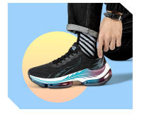 ONEMIX-Zapatillas de correr para hombre y mujer, zapatos deportivos con cámara de aire, para caminar al aire libre - details 13