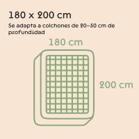 Colchón de Bambú Impreso Suave y Cómodo Espuma de Memoria de Alta Resiliencia Material Ecológico - details 9