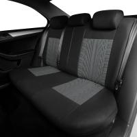 Juego completo de asientos delanteros y traseros para coche, fundas interiores automotrices de tela Universal para SUV, sedán y furgoneta - details 1