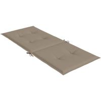 Acolchados para sillones, cojines para patio, tela gris topo - details 1