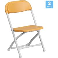 10 sillas Plegables de plástico para niños, Color borgoña, Juego de 10 - details 34