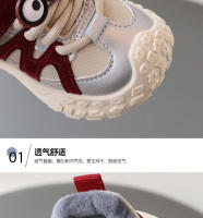 Zapatillas de Correr de Dibujos Animados para Niños en Invierno Zapatillas de Moda para Hombres con Algodón y Terciopelo - details 2