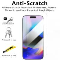 Protector de Pantalla de Vidrio Templado para iPhone 16 Pro Max Cubierta Completa, Anti-Arañazos, 4PCS - details 2