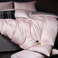 Elegante Juego de Ropa de Cama de Algodón Egipcio Antibacteriano 5A Diseño Sólido de Algodón de Alta Cuenta Tamaño de Reina Ropa de Cama de Algodón Plano - details 7