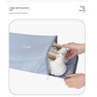 Bolsa de viaje impermeable para zapatos, ligera y transpirable, organizador con cremallera, bolsa de transporte para zapatos de gran capacidad - details 11