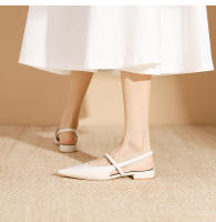 Zapatos planos con correa puntiaguda simples y versátiles - details 15