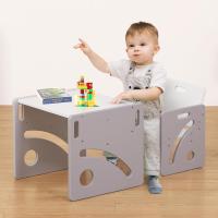 Silla Montessori Ajustable para Bebés de 1-3 Años Ideal para Leer, Comer, Jugar Fácil de Montar - details 0
