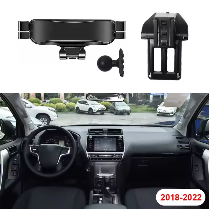 Vtear para Toyota Land Cruiser Prado 150 2022 - Porta-celular para tablero con soporte anti-derrape - 1