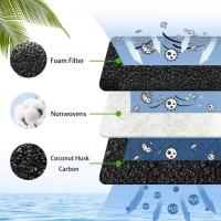 Paquete de 6 filtros en forma de T, filtro de agua de repuesto para mascotas, recambio Compatible con Pioneer Mini Vortex y Swan Pet Fountain - details 4