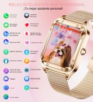 Reloj inteligente para mujer (responder/hacer llamadas), 1,6 ", elegantes, impermeables para las mujeres - details 4