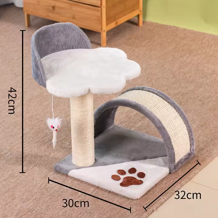 Juguete para gatos, marco de escalada para gatos, estante para gatos, nido para gatos integrado, columna para rascar gatos - 1