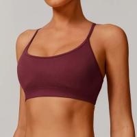 Sujetador deportivo sin costuras con espalda cruzada, agradable al tacto y de alta calidad para mujer - details 3