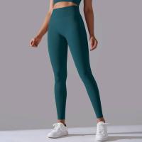 Pantalones de yoga sin costuras para mujer, ropa deportiva Fiess, leggings de cintura alta, pantalones de ejercicio para correr, 11 colores - details 2