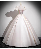 Elegante Vestido de Princesa de Cumpleaños de Lujo Ligero Ceremonia Francés Champán para Mujeres 2025 - details 9