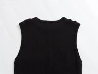 Conjunto de 2 piezas de falda para mujer, traje ajustado elástico de punto, elegante, a la moda, ocio, calle, vacaciones, verano - details 10