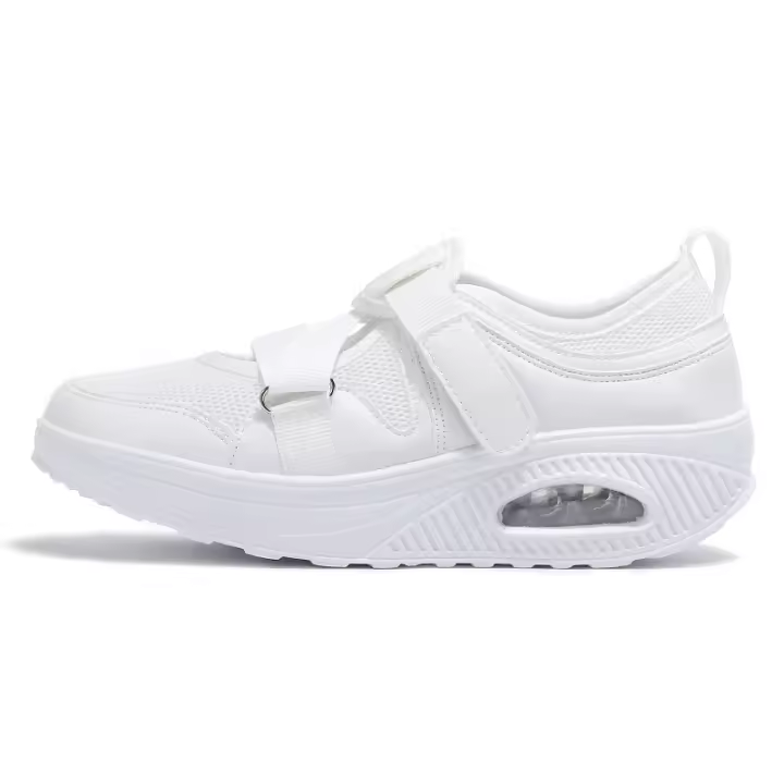 Zapatos de entrenamiento con cojín de aire para mujer, malla transpirable, deportes, Fitness, tenis, moda - 1