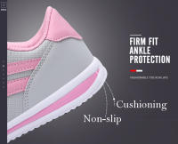 Zapatillas de correr de marca para mujer, zapatillas ligeras y cómodas de cuero con estabilidad, zapatillas de tenis antideslizantes de otoño para mujer, zapatillas deportivas para gimnasio - details 6