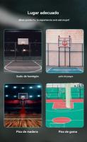 Balón Baloncesto Nocturno Tamaños 7 - Fosforescente + Reflectante (Adultos) - details 4
