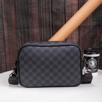 👟 👜 🎒 👓 Nuevo bolso de hombro para hombre casual europeo y americano, bolso para hombre, tendencia urbana, bolso pequeño horizontal, mochila pequeña para joven, bolso de moda. - details 3