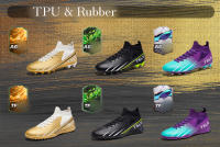 Zapatos de fútbol de marca para hombre, botas de fútbol de tobillo alto Unisex para exteriores, zapatillas cómodas de entrenamiento deportivo de fútbol sala FG/TF - details 5