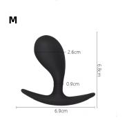 Tapón Anal de silicona con forma de gota de agua doblada, masturbación, coqueteo, patio trasero, Juguetes sexuales para adultos - details 5