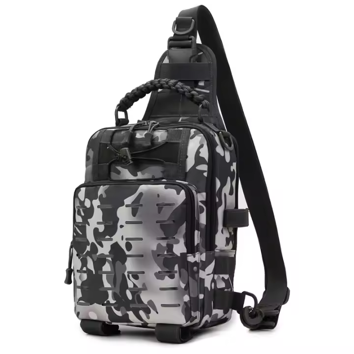 Mochila de Montañismo Táctica Pesca con Láser Bolsillo Molle Acampada al Aire Libre Senderismo - 1