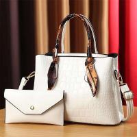Nuevo bolso texturizado de gran capacidad para madre e hijo, bolso de hombro con patrón de piedra en relieve, bolso cruzado portátil para mujer - details 1