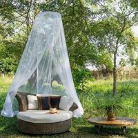 Domo de Mosquitera de Doble Cama Malla de Poliéster Colgante de Decoración para Habitación de Bebé y Adulto 3 Colores Verano - details 5