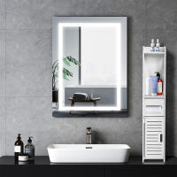Rcynview  Moderno Gabinete de Baño Montado en Suelo Profundidad de 29cm Estilo Contemporáneo Base de Madera - details 7
