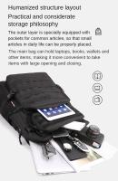 Mochila impermeable de nailon para exteriores, mochila táctica para deportes, Camping, senderismo, caza, 45L, 1000D - details 6