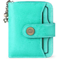 Billetera de mujer de cuero, función RFID corta para mujer, mini billetera cero, paquete de tarjeta de crédito - details 19