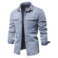 Chaqueta vaquera para hombre, Top desgastado informal, a la moda, primavera y otoño, novedad de 2024 - details 1