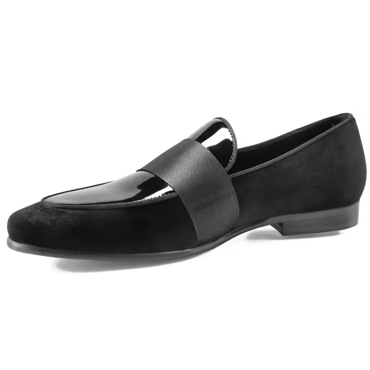 Zapatos de boda de fiesta formales de oficina de cuero informal de negocios para hombres - 1